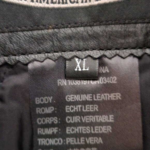 Harley Davidson Classic Cruiser 98118-08VM Leather Jacket - Picture 3 of 3